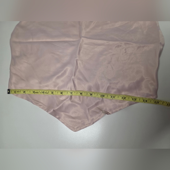 NWT Wild Fable M Blush Pink Cowl Neck Triangle Halter Top - Picture 10 of 10